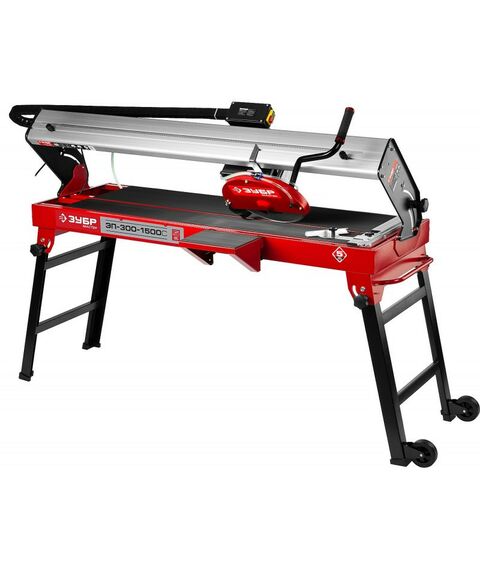 Плиткорезы: Электроплиткорез Зубр Мастер ЭП-300-1500C длина реза 1200 мм фотографии