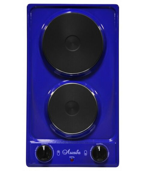 Электроплитки: Плитка 2-х конфорочная Лысьва ЭПБ 22 синяя фотографии