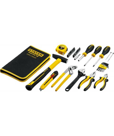 Наборы инструментов и ключи: Универсальный набор инструмента для дома STAYER Master-40 40 предметов [22052-H40] фотографии