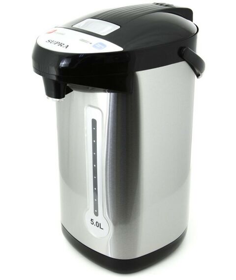 Чайники, термопоты: Термопот Supra TPS-5002S мощность 900 Вт, объем 5 л, электронное управления фотографии