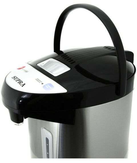 Чайники, термопоты: Термопот Supra TPS-5002S мощность 900 Вт, объем 5 л, электронное управления фотографии