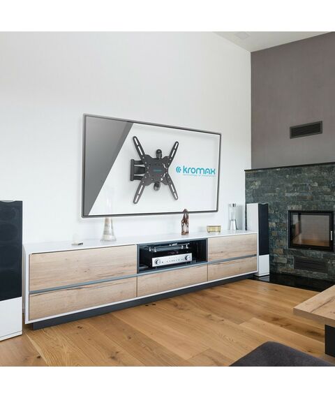 Крепеж для аудио-видео техники: Кронштейн для ТВ Kromax TECHNO-5 grey 15"-42", VESA 400x400 мм [20075] фотографии