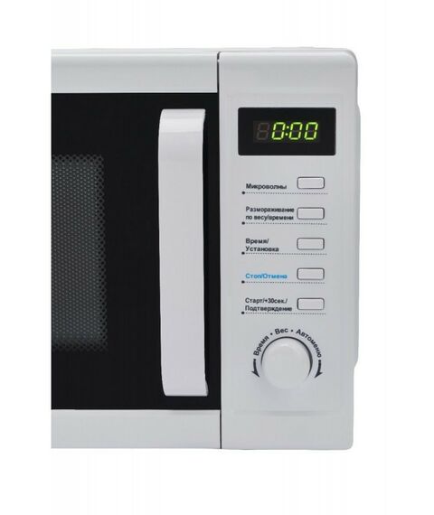 Микроволновые печи: Микроволновая печь Midea AM820CUK-W объем 20 л, мощность 800 Вт фотографии