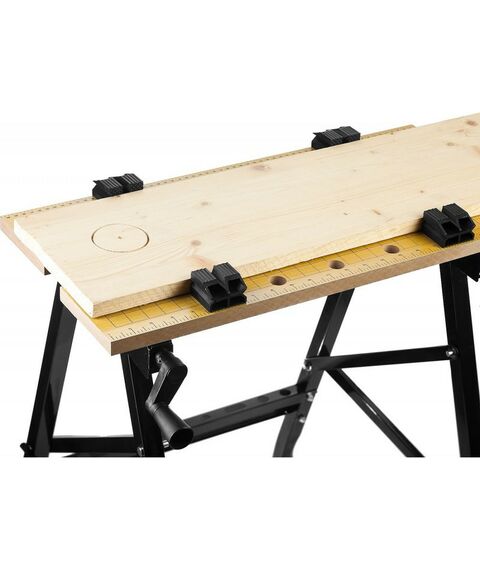 Тиски, струбцины, наковальни, верстаки: Верстак столярный складной СИБИН 38723 фотографии