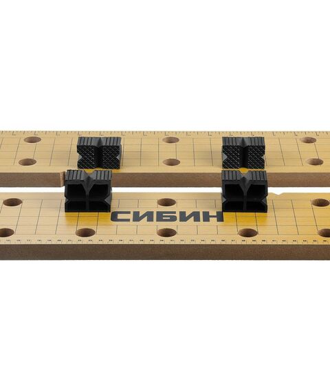 Тиски, струбцины, наковальни, верстаки: Верстак столярный складной СИБИН 38723 фотографии