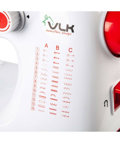 Швейные машинки: Швейная машина VLK Napoli 2450 белый [90018] фотографии