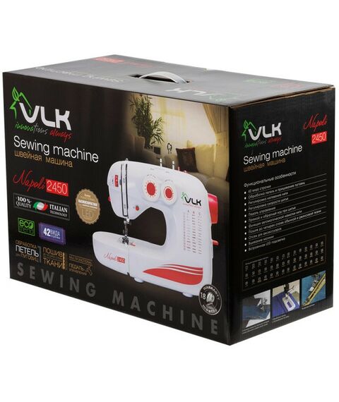 Швейные машинки: Швейная машина VLK Napoli 2450 белый [90018] фотографии