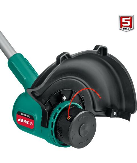 Триммеры: Триммер сетевой Зубр ТСН-26-400 400 Вт, ш/с 26 см фотографии