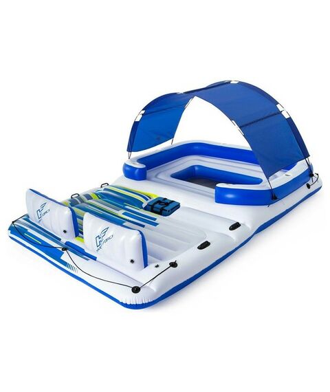 Лодки: Беседка-плот для плавания BestWay 389 х 274 см для 6 человек [43105] фотографии