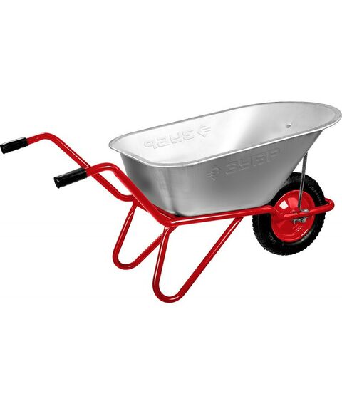 Тачки строительные: Тачка садово-строительная Зубр Т-11 одноколесная, 160 кг [39962] фотографии