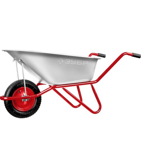 Тачки строительные: Тачка садово-строительная Зубр Т-11 одноколесная, 160 кг [39962] фотографии