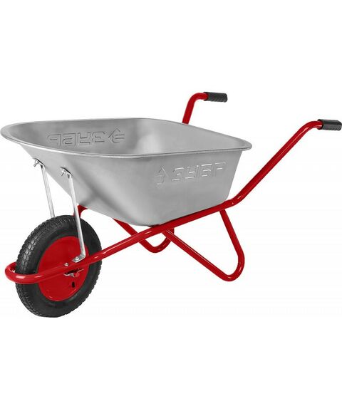 Тачки строительные: Тачка садово-строительная Зубр Т-11 одноколесная, 160 кг [39962] фотографии