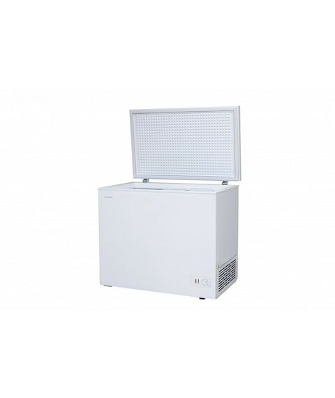 Морозильные камеры: Морозильный ларь WILLMARK CF-310CS 305л, 2 корзины, цвет голубой фотографии