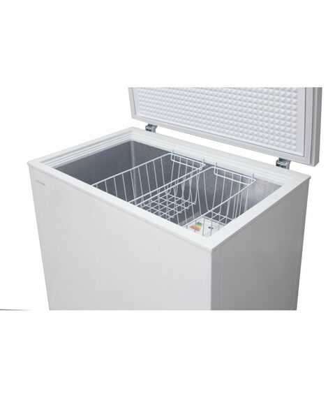 Морозильные камеры: Морозильный ларь WILLMARK CF-310CS 305л, 2 корзины, цвет голубой фотографии