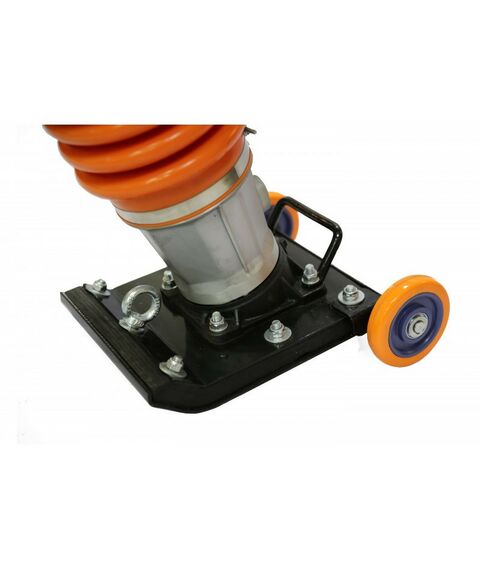 Виброплиты, вибраторы: Вибротрамбовка Samsan TR 280 80 кг, счетчик моточасов, колесный комплект, двигатель Honda GX 160, 4-тактный, одноцилиндровый фотографии