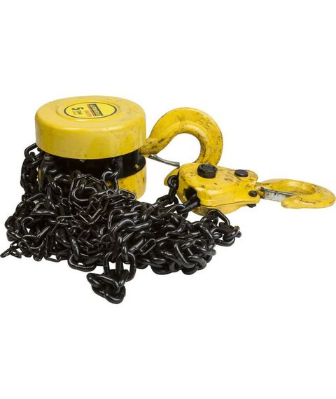 Лебедки, тали, тельферы: Таль цепная STAYER MASTER 4308-5 шестеренная, 5т / 3м фотографии