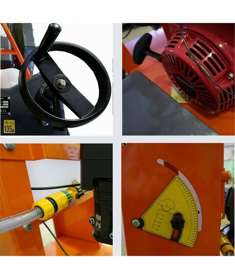 Прочий бензоинструмент: Шовнарезчик Samsan CUT 451L ручное управление, двиг. SAMSAN SM390 (бенз), без диска, вес нетто 109 кг фотографии