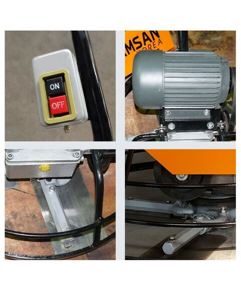 Мозаично-затирочные шлифовальные машины: Электрическая затирочная машина Samsan PTE 24 220В/380В, 2.2 кВт, 600мм фотографии