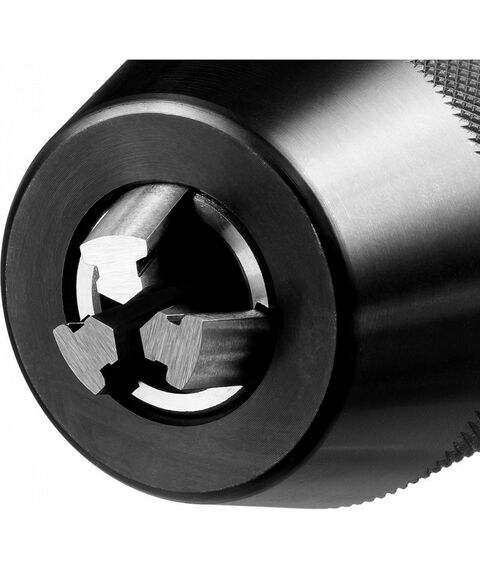 Принадлежности для электроинструмента: Патрон для станков Зубр Профессионал 29088-16 В16мм, посадка на конус Морзе, высокоточный, быстрозажимной с фиксирующим кольцом, D=0-16мм [29088-16_z01] фотографии