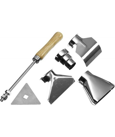 Фены технические: Фен технический (строительный) Зубр Профессионал ФТ-П1600 керамический изолятор, 2 режима: 350град/ 350л/мин, 550град/ 550л/мин, насадки, 1600Вт фотографии