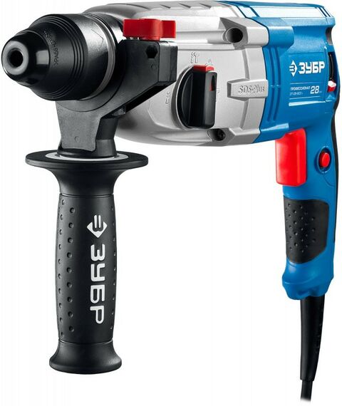 Перфораторы: Перфоратор Зубр Профессионал ЗП-28-800 К 800 Вт, 28 мм, SDS Plus фотографии