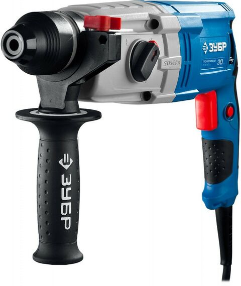 Перфораторы: Перфоратор Зубр Профессионал ЗП-30-900 К 900 Вт, 30 мм, SDS Plus фотографии