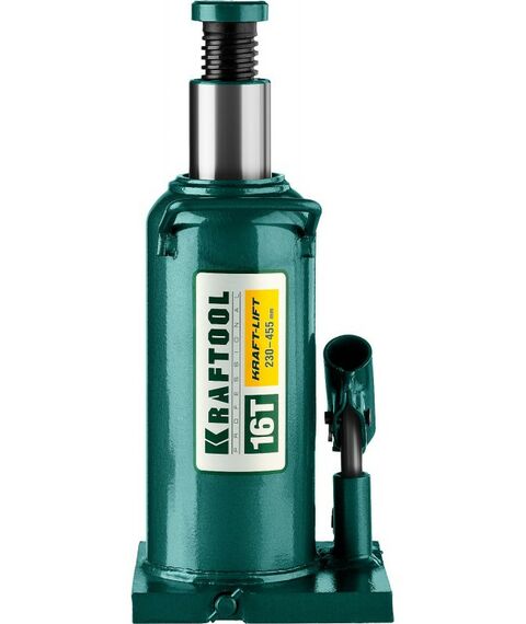 Домкраты: Домкрат бутылочный гидравлический KRAFTOOL KRAFT-LIFT 16т 230-460мм [43462-16_z01] фотографии
