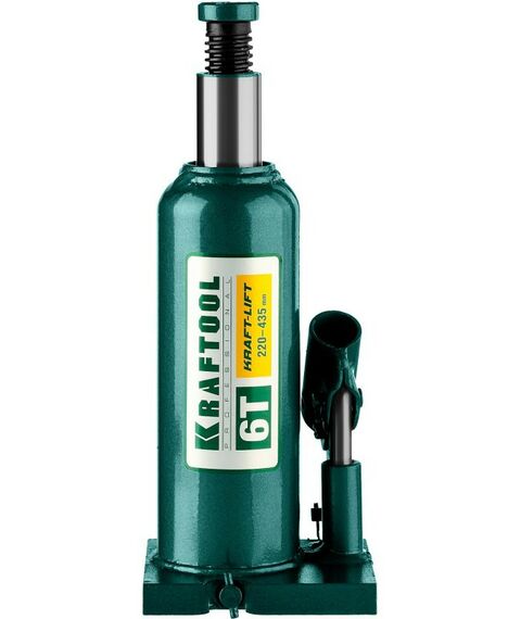 Домкраты: Домкрат бутылочный гидравлический KRAFTOOL KRAFT-LIFT 6т 219-427мм [43462-6] фотографии
