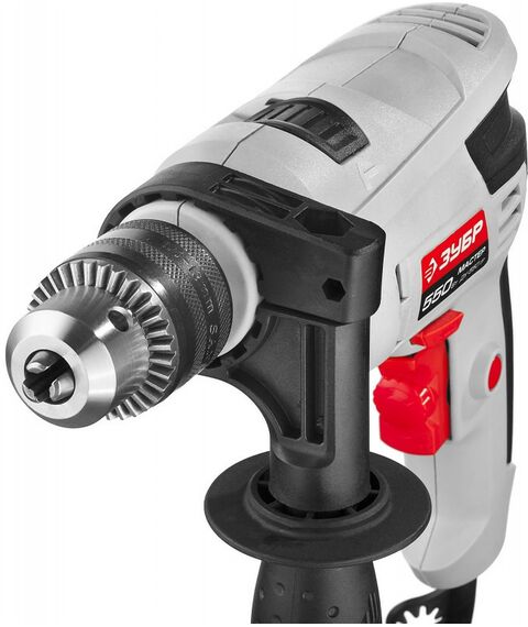 Дрели и шуруповерты: Ударная дрель Зубр ДУ-550 ЭР 550 Вт фотографии