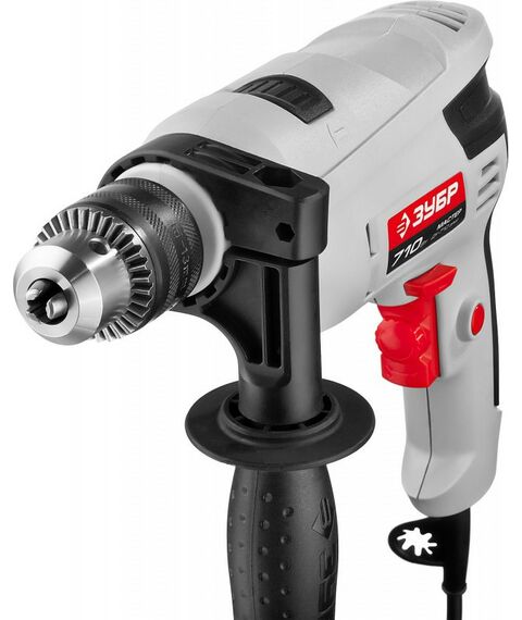 Дрели и шуруповерты: Ударная дрель Зубр ДУ-710 ЭРМ2 710 Вт фотографии