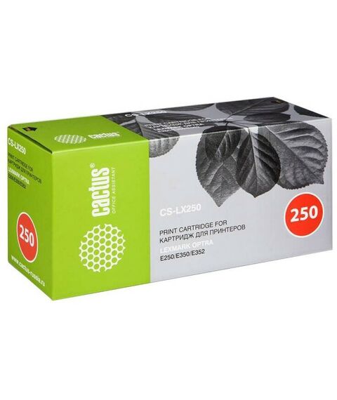 Прочие расходники: Картридж Cactus CS-LX250 для Lexmark Optra E250/E350/E352, 3500 стр. фотографии
