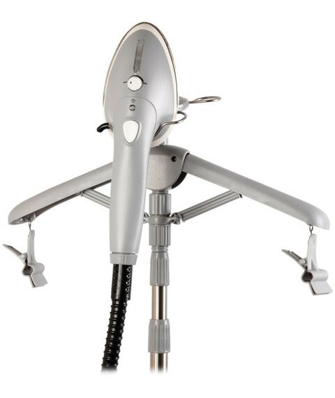 Отпариватели и пароочистители: Отпариватель для одежды Endever Odyssey Q-9 красно-белый [80147] фотографии