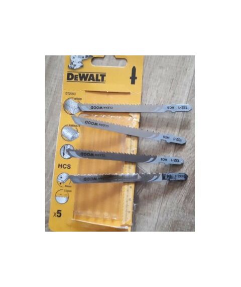 Лобзики: Пилки для лобзика по дереву DeWALT DT 2053 100 мм