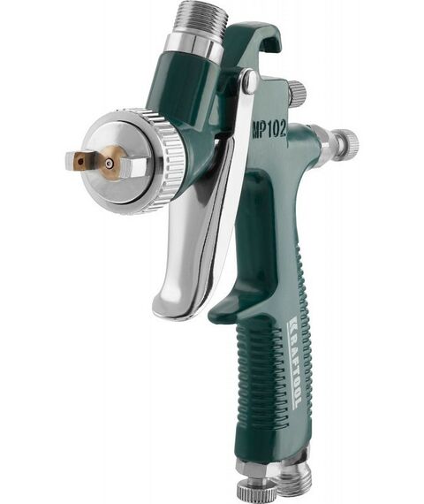 Пневмокраскопульты: Краскопульт пневматический KRAFTOOL AirKraft Mini 1 мм HVLP, c верхним бачком [06565-1.0] фотографии