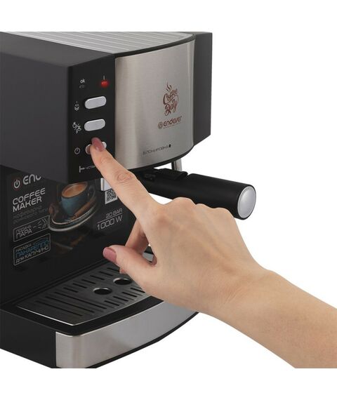 Кофеварки: Кофеварка рожковая Endever Costa-1080 [90270] фотографии