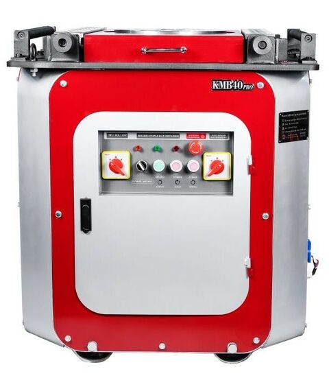 Станки для гибки и резки арматуры: Станок для гибки арматуры Kunwoo KMB-40 Pro комплект фотографии