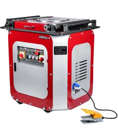 Станки для гибки и резки арматуры: Станок для гибки арматуры Kunwoo KMB-40 Pro комплект фотографии