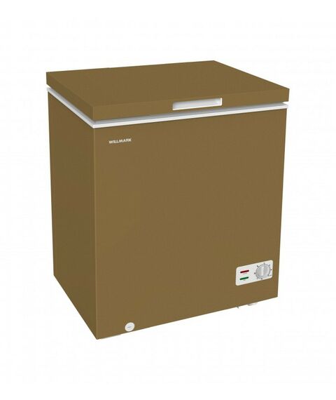 Морозильные камеры: Морозильный ларь WILLMARK CF-170CS золотой фотографии