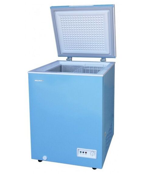 Морозильные камеры: Морозильный ларь WILLMARK CF-170CS голубой фотографии