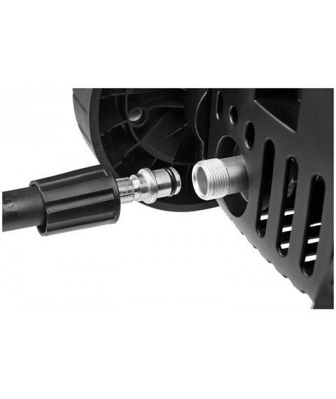 Мойки высокого давления: Мойка высокого давления Зубр Профессионал АВД-П140 макс. 140Атм, 350л/ч, 1400Вт, колеса, бесщет. двигатель, АВТО-СТОП, 5м шланг фотографии