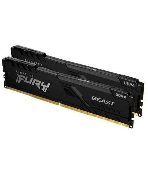 Оперативная память: Оперативная память Kingston Fury Beast 32Gb KIT 2*16Gb DDR4 DIMM <PC4-25600> CL16 [KF432C16BBK2/32] фотографии