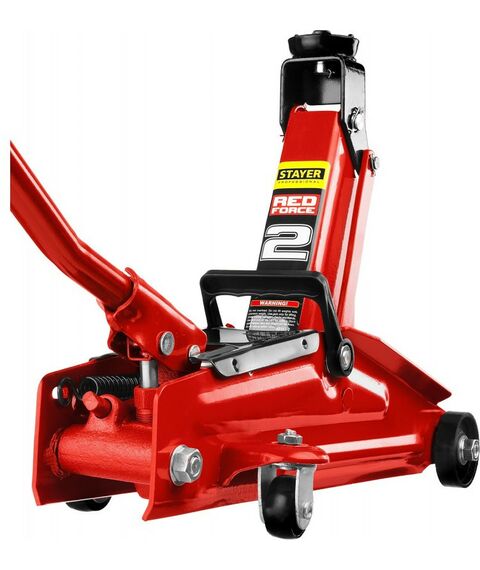 Домкраты: Подкатной домкрат STAYER RED FORCE R-28 2т 130-350мм для легковых а/м [43153-2] фотографии