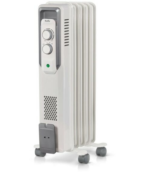 Масляные радиаторы: Радиатор масляный Ballu CUBE BOH/CB-05W 1000 5 секций [Радиатор масляный] фотографии