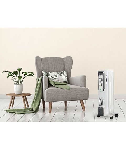 Масляные радиаторы: Радиатор масляный Ballu CUBE BOH/CB-05W 1000 5 секций [Радиатор масляный] фотографии