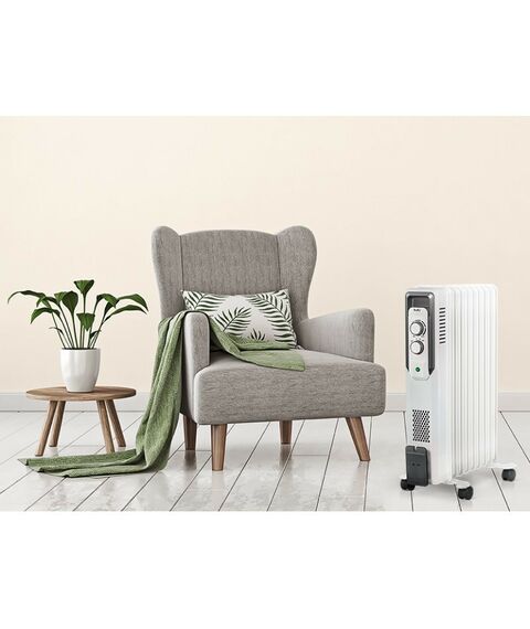 Масляные радиаторы: Радиатор масляный Ballu CUBE BOH/CB-09W 2000 9 секций фотографии