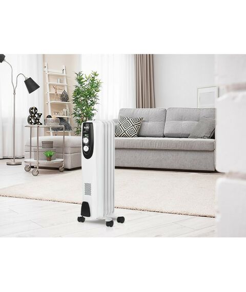 Масляные радиаторы: Масляный радиатор Ballu Classic BOH/CL-05WRN 1000 5 секций фотографии