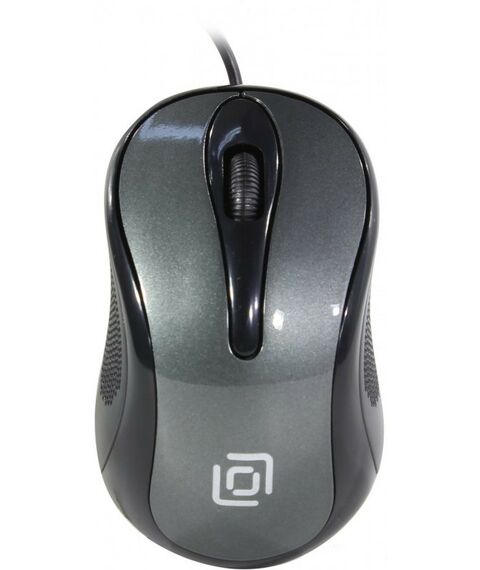 Мыши: Манипулятор мышь Oklick 385M Black-Gray RTL USB 3btn+Roll [1066863] фотографии