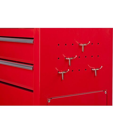 Инструментальные тележки: Тележка инструментальная STAYER MASTER комбо 2 ящика + ящик настольный, 7 полок, 616х330х742мм [38909-K] фотографии