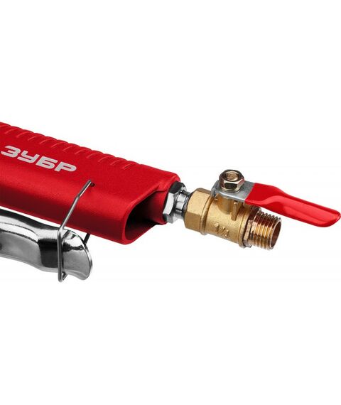 Пневмокраскопульты: Картушный пистолет для штукатурки Зубр MKP 600 с верхним бачком, 4, 6, 8мм [06466] фотографии