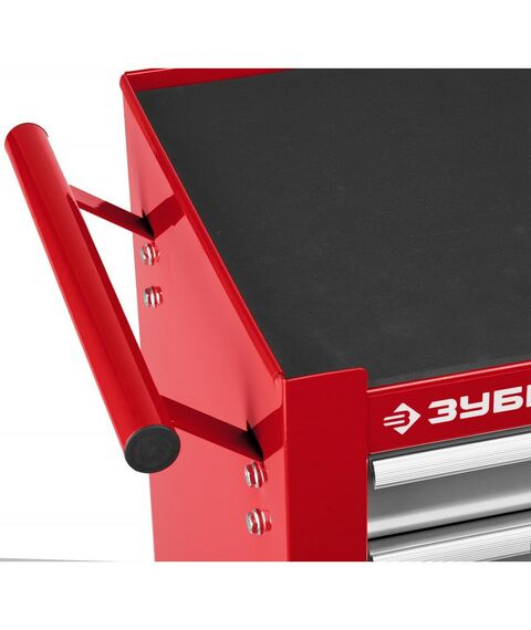 Инструментальные тележки: Тележка инструментальная Зубр Мастер 5 ящиков, 680x330x770мм [38905-5] фотографии